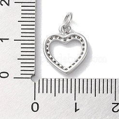 Покрытие стойки латунь микропаве прозрачные подвески из кубического циркония&nbsp;KK-Z039-15P