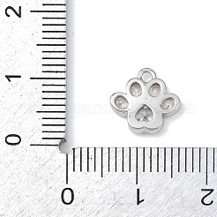 Латунные микропаве прозрачные кубические циркониевые подвески&nbsp;KK-G545-05P