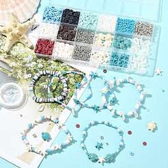 Наборы для самостоятельного изготовления бижутерии в стиле океана DIY-FS0009-75