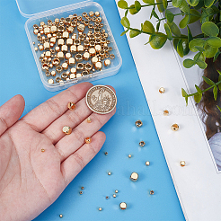 200шт 5 стиля латунные бусины&nbsp;KK-PH0011-64G