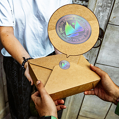 Водонепроницаемая самоклеящаяся лазерная наклейка для домашних животных STIC-WH0028-004