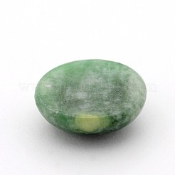 Овальное натуральное зеленое пятно яшма кабошоны&nbsp;G-A136-C06-10x12mm