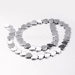 Гальванизировать немагнитных синтетический гематит нитей бисера&nbsp;G-F300-23E-01