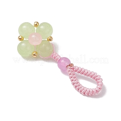 5 шт. 5-цветная имитация нефрита&nbsp;HJEW-JM03148