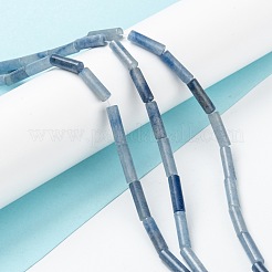 Окрашенные и нагретые нити из натурального синего авантюрина G-F247-47