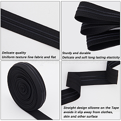 Плоский нескользящий эластичный шнур из полиэстера&nbsp;OCOR-GF0003-16A-01