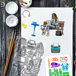 Женская тематика наборы инструментов для скрапбукинга своими руками DIY-GL0003-266