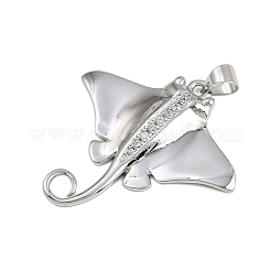 Латунные микро проложить кубического циркония подвески&nbsp;KK-A269-06P