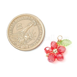 7шт стеклянные подвески&nbsp;PALLOY-JF04732