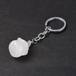 Брелки из натурального кварца KEYC-P011-04P-11