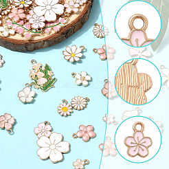 80шт 20 стиля подвески из сплава с эмалью&nbsp;ENAM-SC0007-05