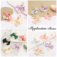 4 шт. 2 стиля подвесных украшений из сплава&nbsp;KEYC-SP0001-25C