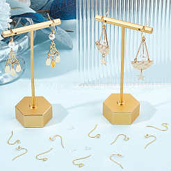 300 шт латунные серьги крючки&nbsp;KK-SP0001-35G