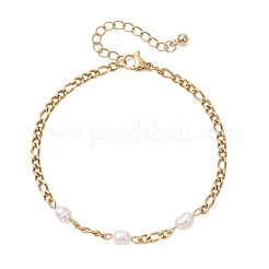 Браслеты из натурального культивированного пресноводного жемчуга&nbsp;BJEW-JB13206
