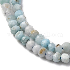 Природные ларимар бисер нитей G-F803-B01-01