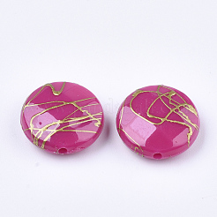 Акриловые строковые бусины и подвески SACR-T346-13