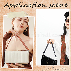 4шт 2 цвета ручки сумки из искусственной кожи&nbsp;FIND-CL0001-44