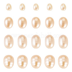 55 шт. 4 вида бусин из натурального культивированного пресноводного жемчуга PEAR-TA0001-18