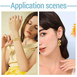 10 нити 10 стилей гальванизированные непрозрачные стеклянные бусины нити&nbsp;GLAA-TA0003-60