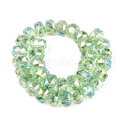 Гальванизируйте прозрачное стекло бисер нитей EGLA-N022-04A-D11