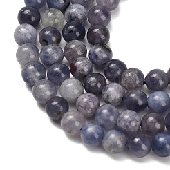 Природные иолит нитей бисера G-G300-A04-6mm