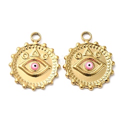 Подвески из нержавеющей стали 304 с эмалью&nbsp;STAS-D011-05G