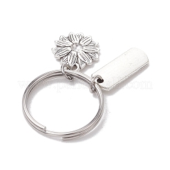 Брелки из сплава в тибетском стиле KEYC-JKC01208