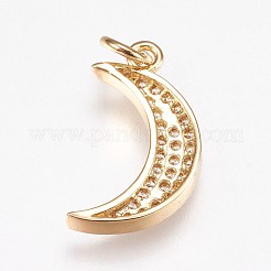 Латунные микро проложить кубического циркония подвески ZIRC-E145-62G