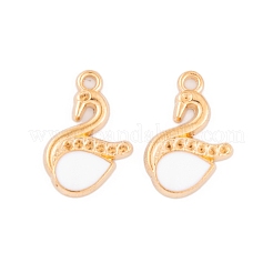 Свет позолоченные сплава горный хрусталь эмаль сеттинги подвесные FIND-Q100-03KCG