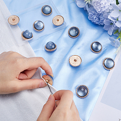 12 шт. пуговицы из АБС-пластика BUTT-GF0003-47A