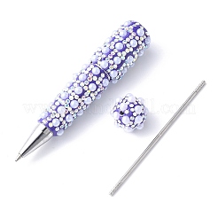 Ручка из сплава с бусинами AJEW-A066-04G