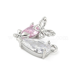 Латунные микро проложить кубического циркония подвески&nbsp;KK-M326-17-P02