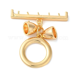 Латунные застежки-молнии из прозрачного кубического циркония KK-N254-77G