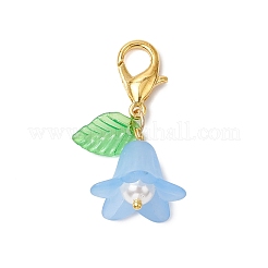 5 шт. подвеска-цветок из акрила и ракушек HJEW-JM03261-02