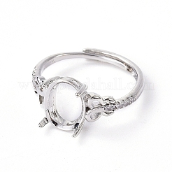 Регулируемая латунные компоненты палец кольцо KK-L193-08P