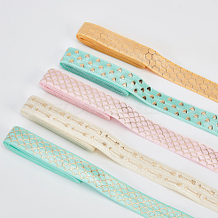 Полиэстеровая эластичная складная резинка с морской тематикой&nbsp;OCOR-GF0001-08