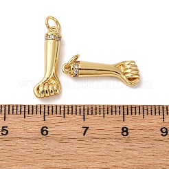 Латунные микро проложить кубического циркония подвески&nbsp;KK-P308-44G