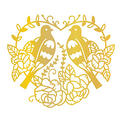 Металлические штампы из углеродистой стали с горячей фольгой&nbsp;DIY-WH0226-022