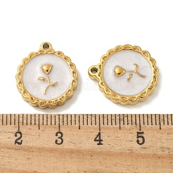 Подвески из нержавеющей стали 304 с эмалью STAS-I322-87G-02