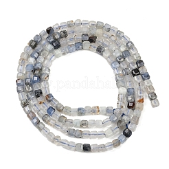 Природные Аквамарин бисер нитей&nbsp;LS-G-L628-D10-2x2mm-02