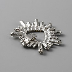 Украшение для обуви из хрусталя и горного хрусталя из сплава AJEW-WH0317-85P