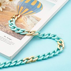 Непрозрачные акриловые цепочки ручной работы AJEW-JB00963