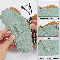 1 шт. футляры для очков из искусственной кожи&nbsp;AJEW-CN0004-42