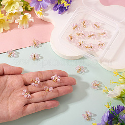 20шт стеклянные подвески&nbsp;PALLOY-TAC0215