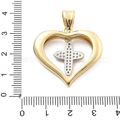 Реечное покрытие латунь с подвесками из кубического циркония&nbsp;KK-Q017-10A-G