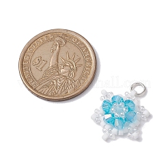 Стеклянные подвески из бисера PALLOY-MZ00228