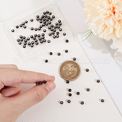 100 шт. бусины из нержавеющей стали марки 304 FIND-UN0016-07A