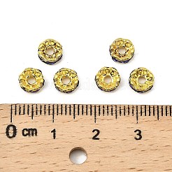 Латунные бусины разделители для поставки стразов&nbsp;LS-RB-A014-L6mm-05G