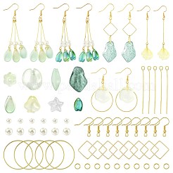 Наборы для создания подвесных сережек своими руками&nbsp;DIY-FS0009-02