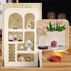 10 шт. мини стеклянные купола AJEW-PH0004-32B